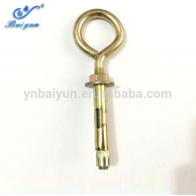 expandable eye bolt O type Sleeve Anchor m6 m8 m10 Eye hook with anchor open close